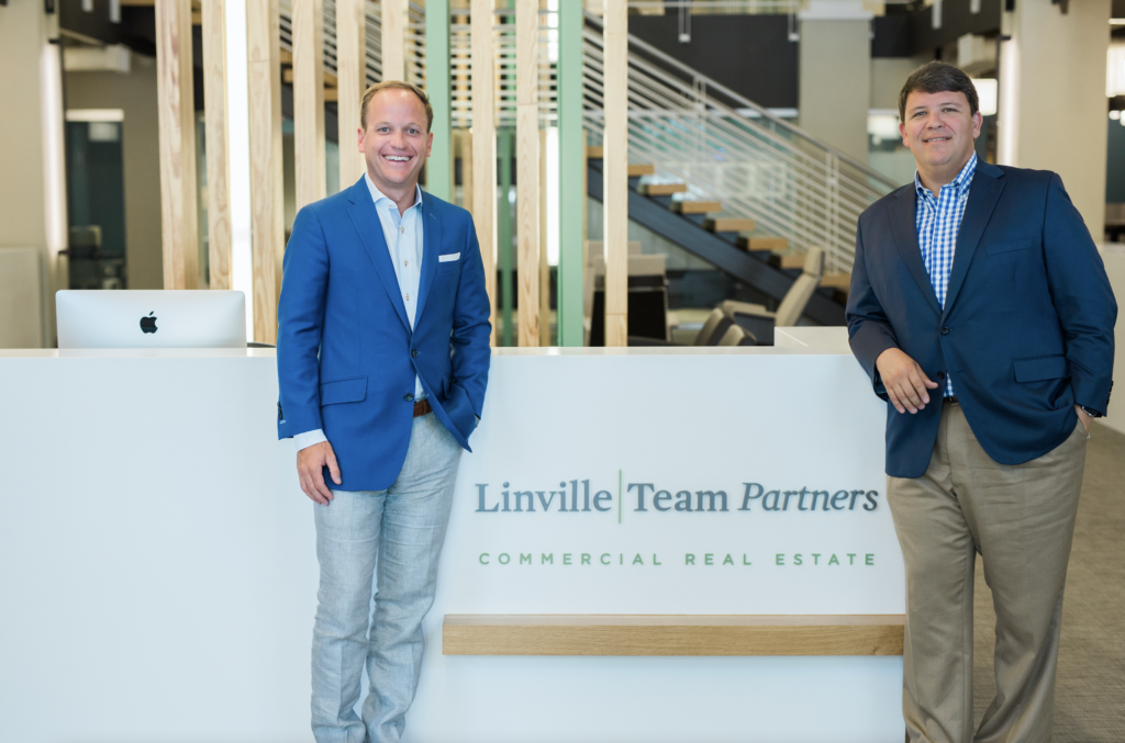 Linville Team Partners founders Coleman Team (left) and Aubrey Linville (right). Linville Team Partners founders Coleman Team (left) and Aubrey Linville (right).